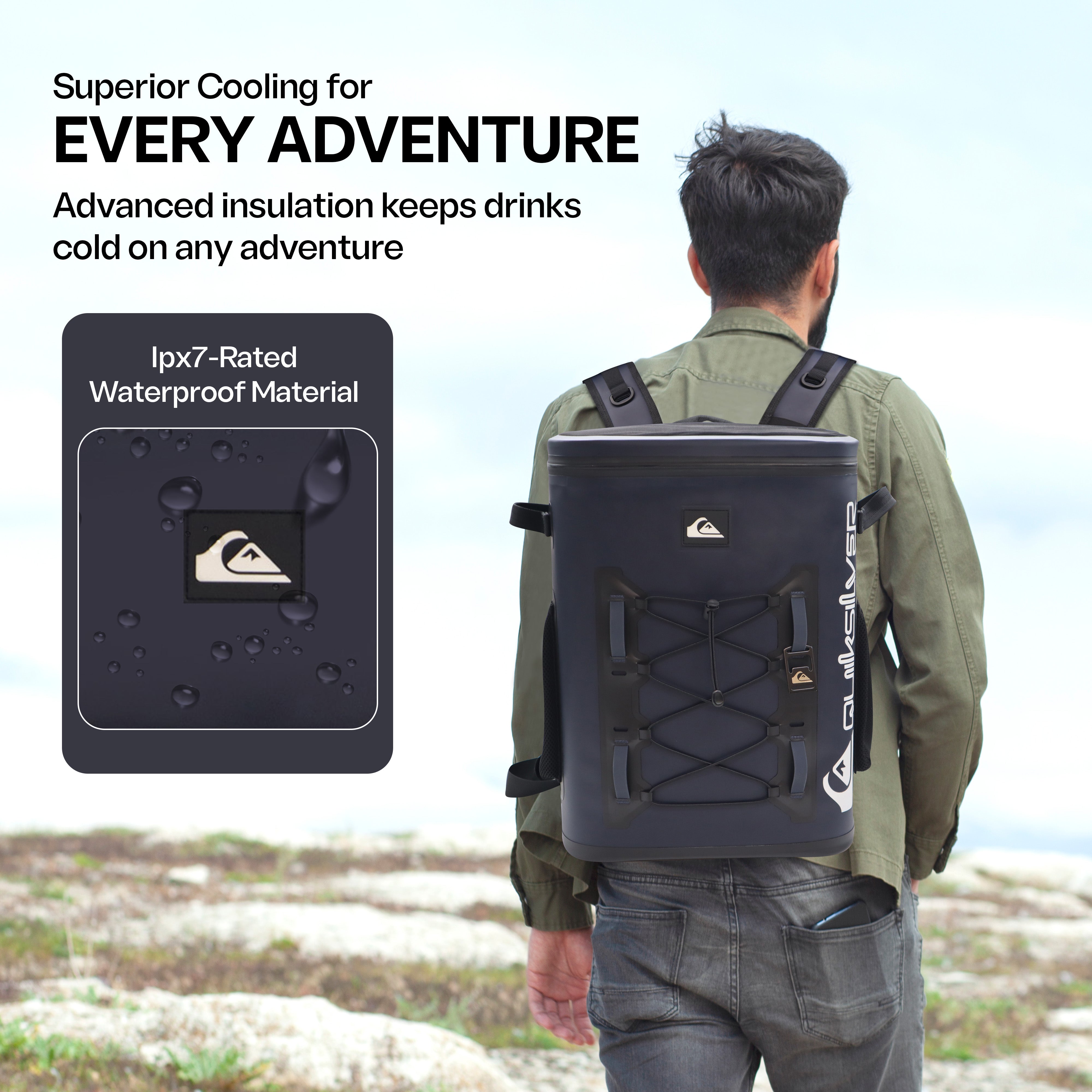 The Shoreline Collection Backpack Cooler